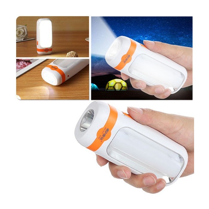 11 SMD LED Mini Torch Camping Rechargeable Lantern 2 Modes 900mAh Emergency Light